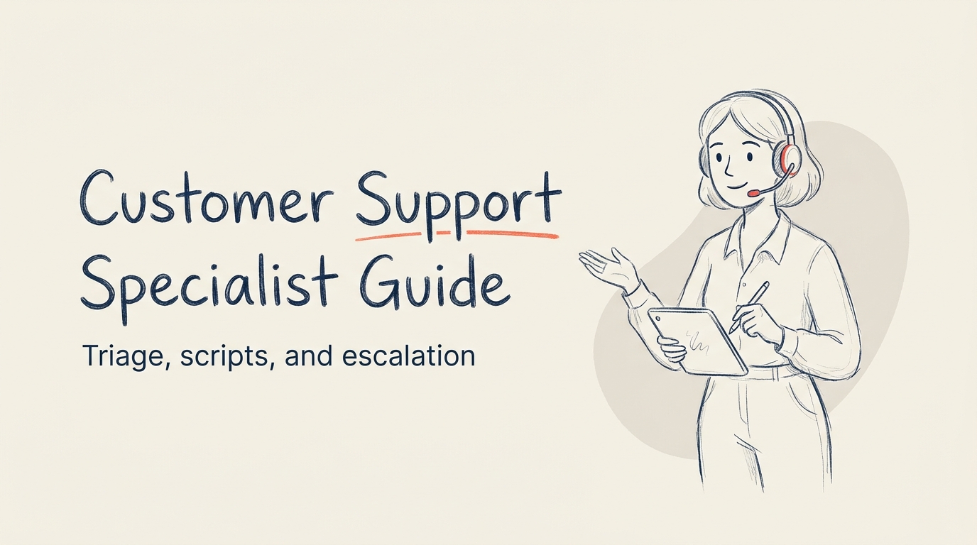 Customer Support Specialist Guide