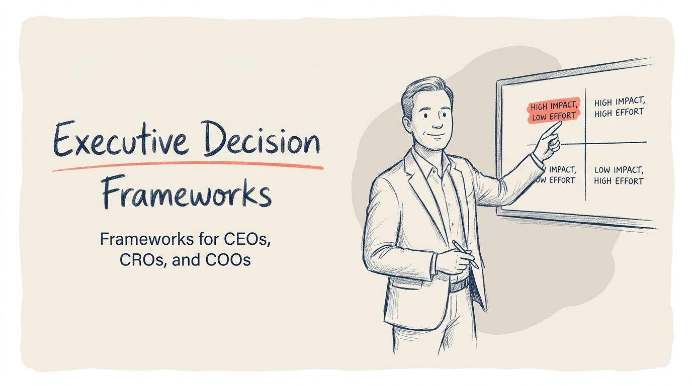 Executive Decision Frameworks
