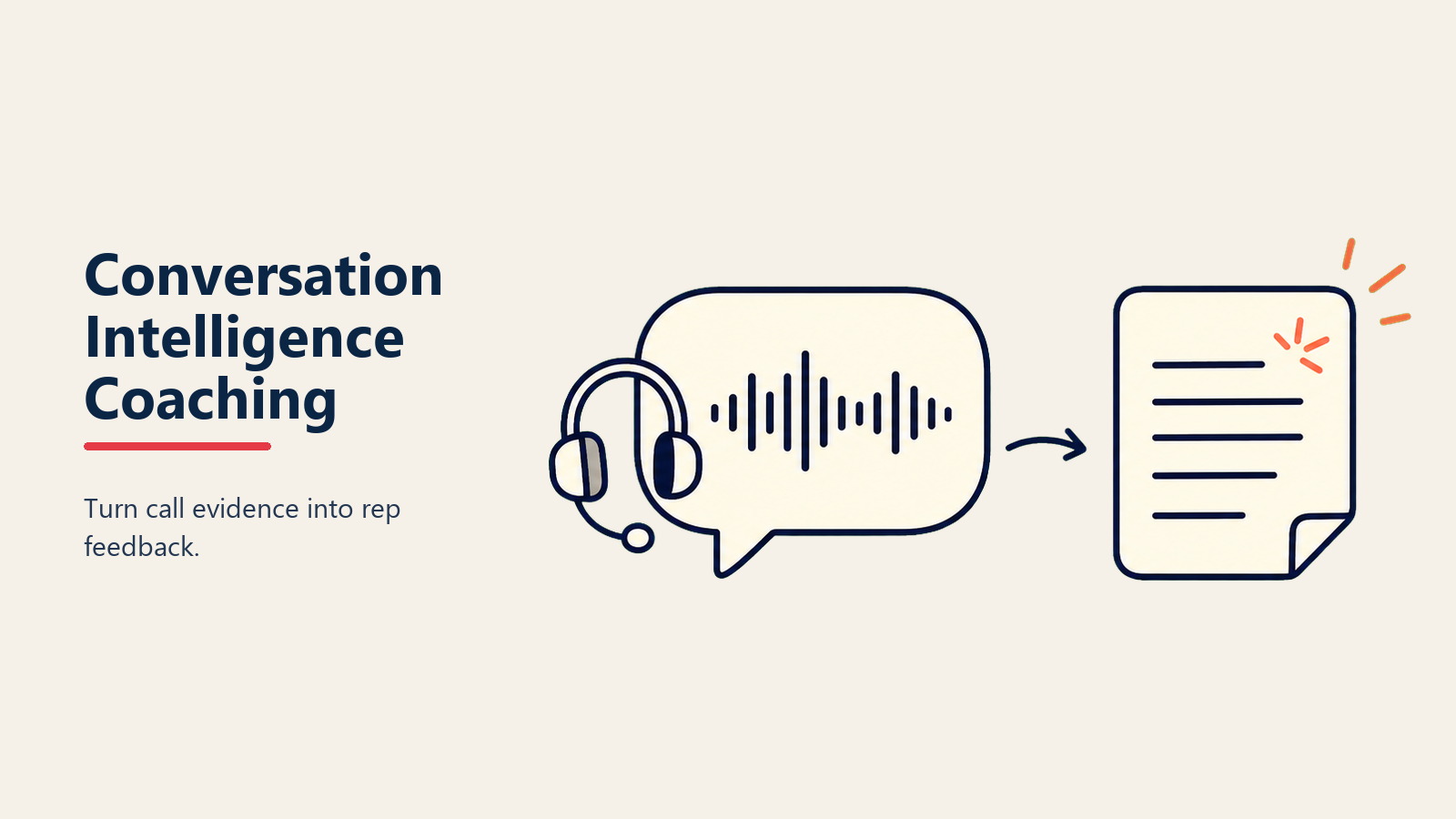 Coaching Rep Bằng Conversation Intelligence