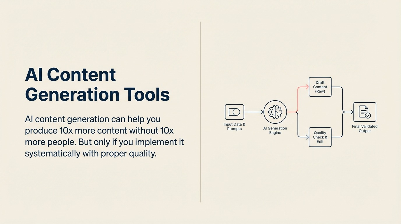 Tool AI Content Generation: Skalakan Operasi Kandungan Anda dengan Automation Pintar
