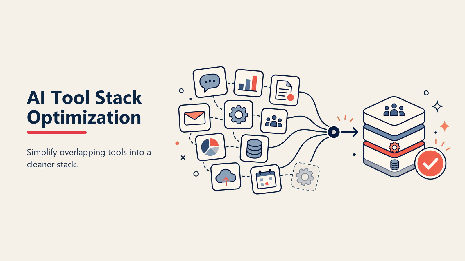 AI Tool Stack Optimization: Aufbau eines integrierten, effizienten AI-Ökosystems