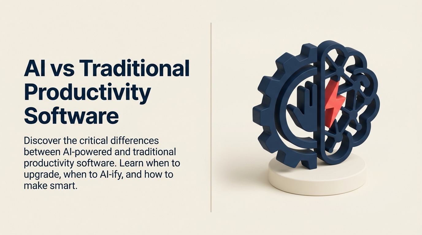 AI vs Traditional Productivity Software: Memahami Pergeseran Fundamental dalam Business Tool