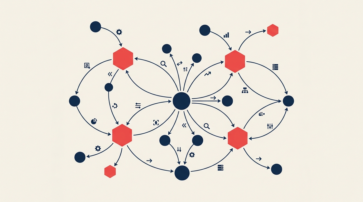 What Is a Knowledge Graph? illustrated with entity relationship constellation