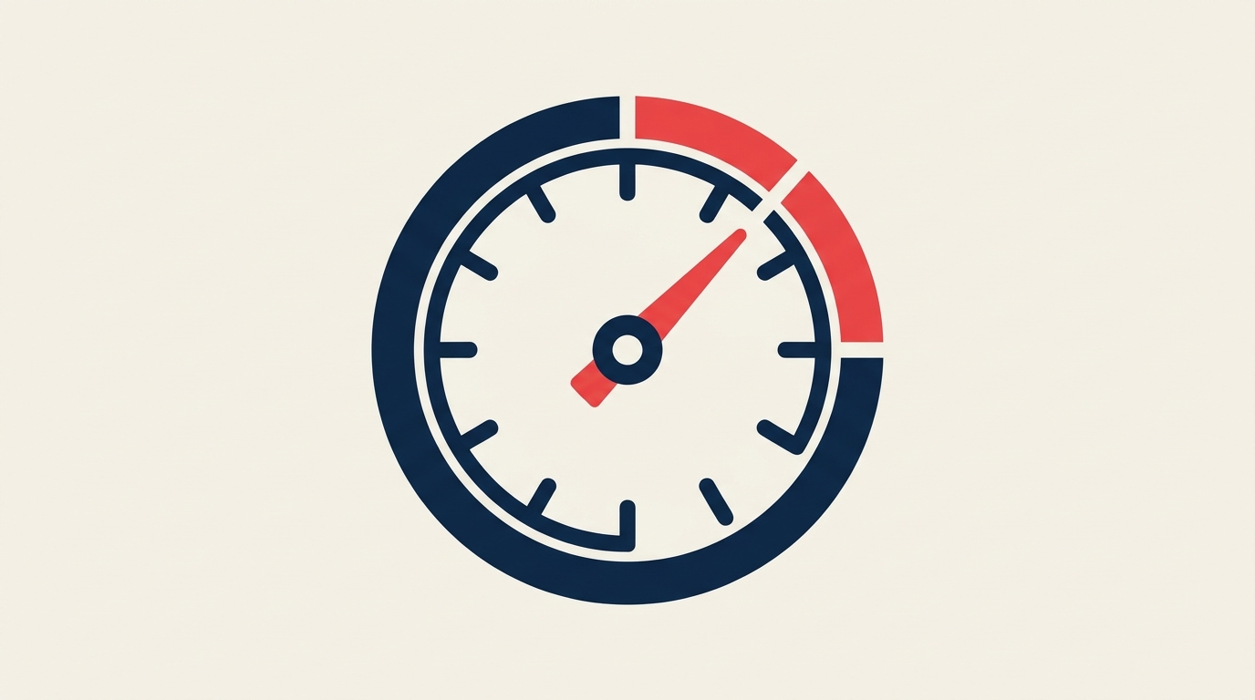 What Is AI Latency? illustrated by a response stopwatch encloses an AI request capsule and streaming token ribbon, with one coral hand marking the adoption threshold.