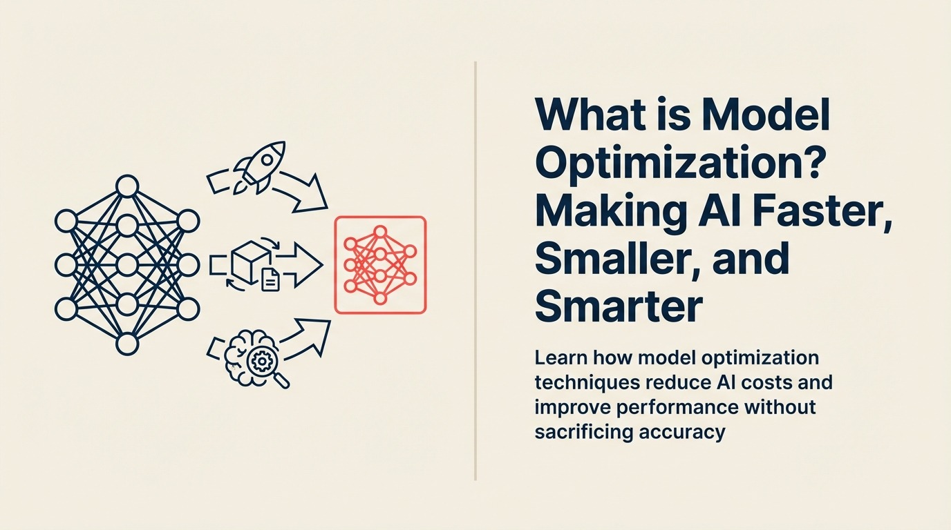 What Is Model Optimization? illustrated with model tuning engine