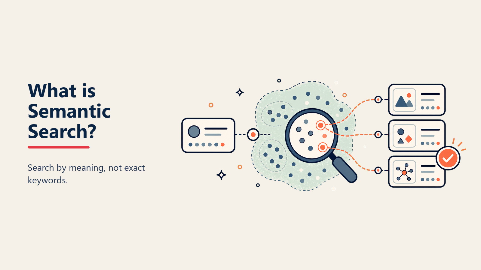 ¿Qué es Semantic Search? Encontrar lo que quieres decir, no lo que escribes