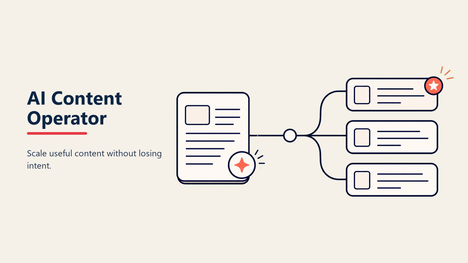 AI Content Operator: Scaling Konten SEO untuk SaaS Tanpa Tenggelam dalam Output Biasa-biasa
