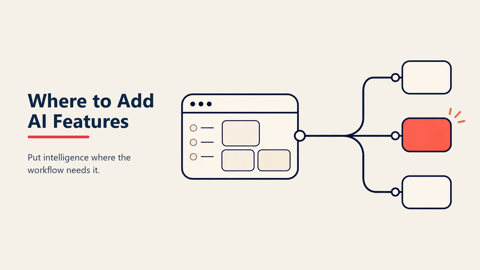AI Features as Product: Chọn Đúng Điểm Tích Hợp