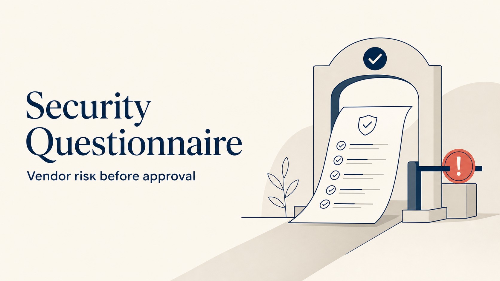 AI vendor security questionnaire covering data training practices, compliance certifications, and model governance for enterprise procurement