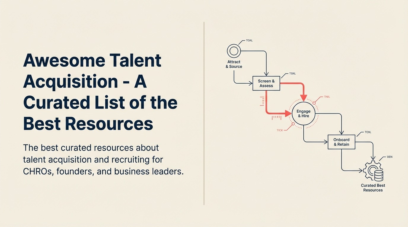 Awesome Talent Acquisition - Una Lista Curada de los Mejores Recursos