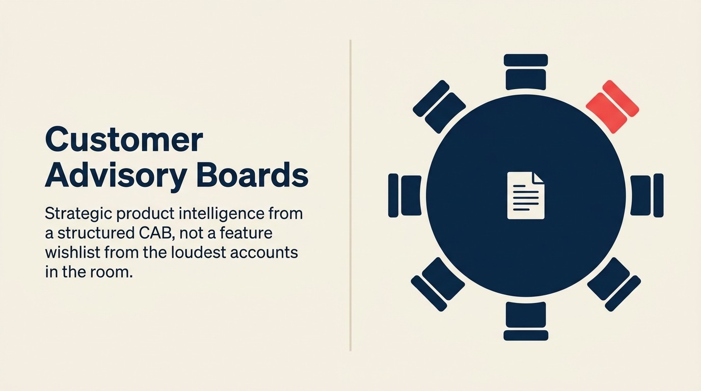 Customer Councils y Advisory Boards