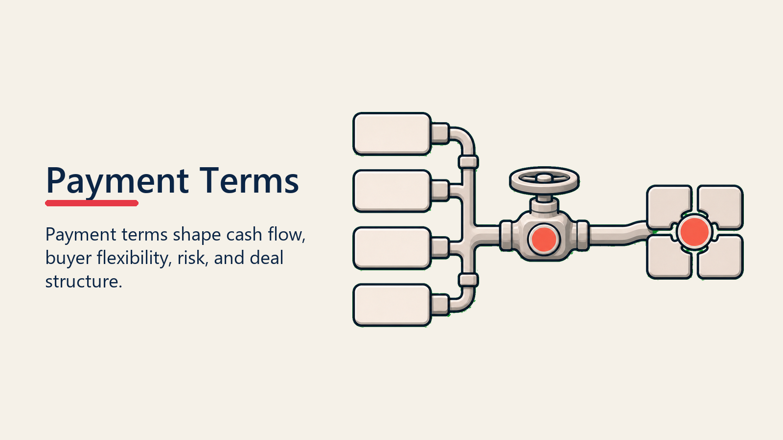 Payment Terms shown as payment valve for payment terms