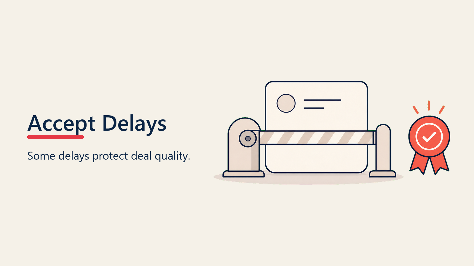 Accept Delays visual for timing-objections