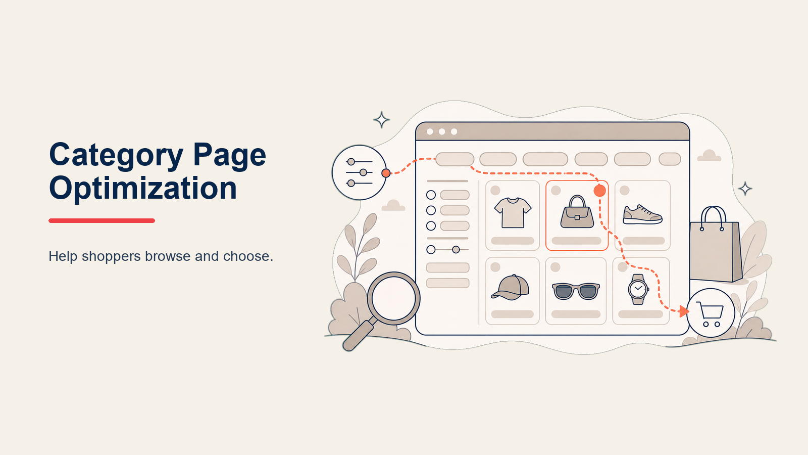 Category Page Optimization: Architektur, Navigation, Filter & Internal Linking für E-Commerce SEO