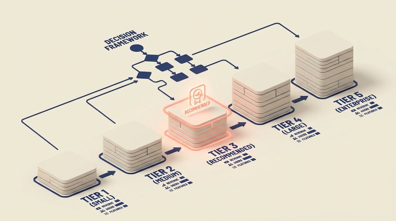Matriz de selección y comparación de plataformas de automatización de marketing