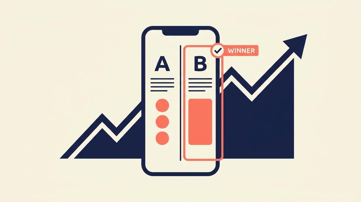 Mobile analytics heat mapping and A/B testing for continuous optimization
