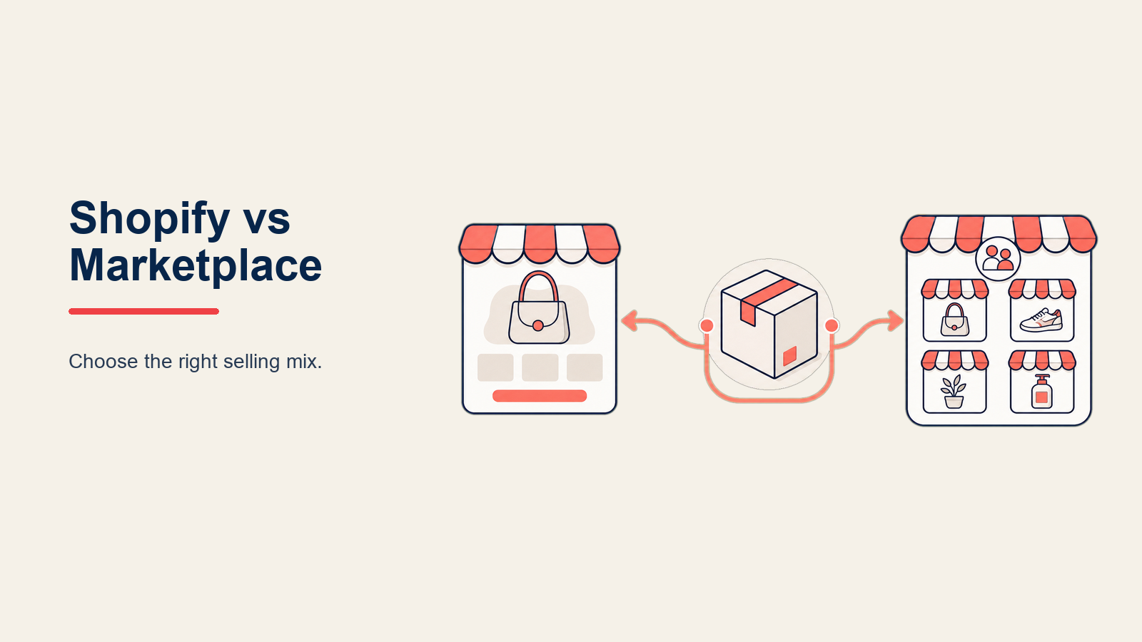 Shopify vs Marketplace: Construyendo tu Estrategia Óptima de Canales de Venta