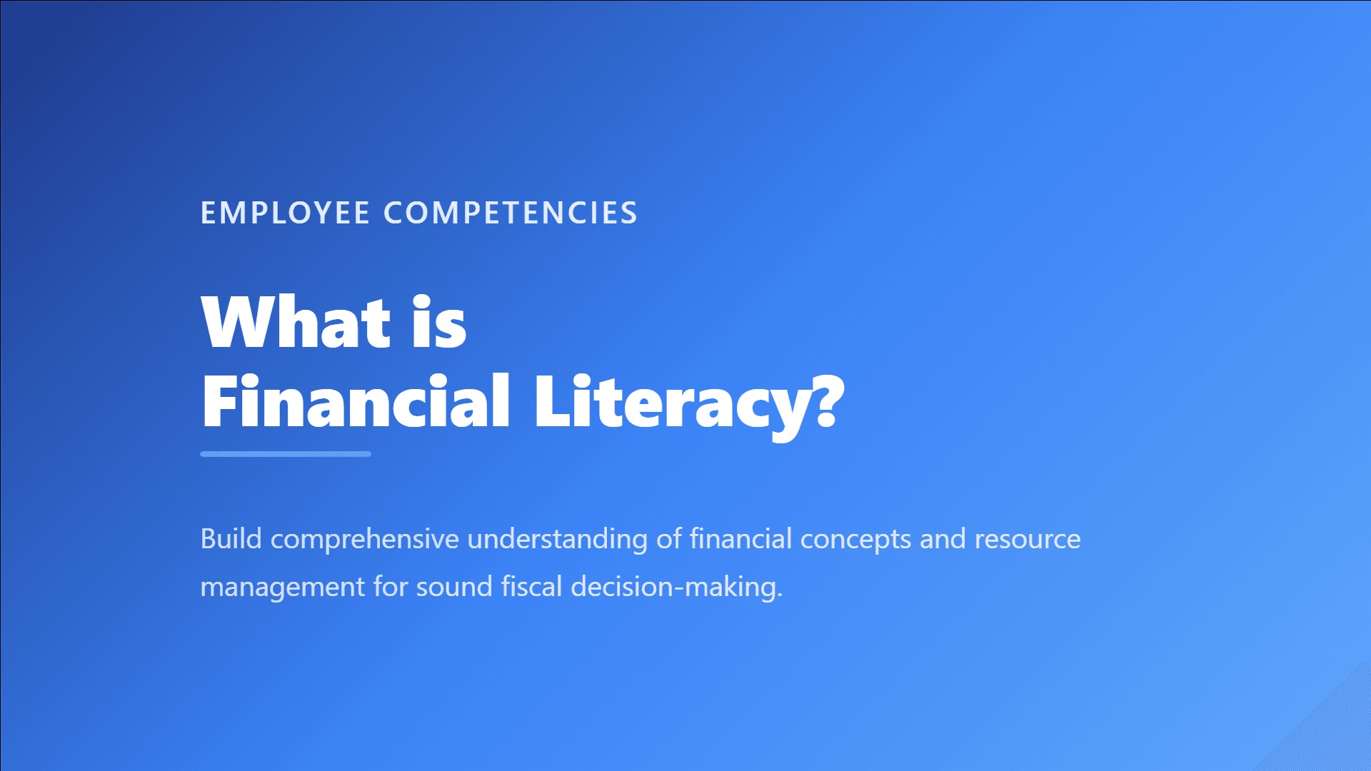 Financial Literacy at Work illustrated by clear financial lens revealing the flow between a budget vessel, cash stream, and one coral decision token
