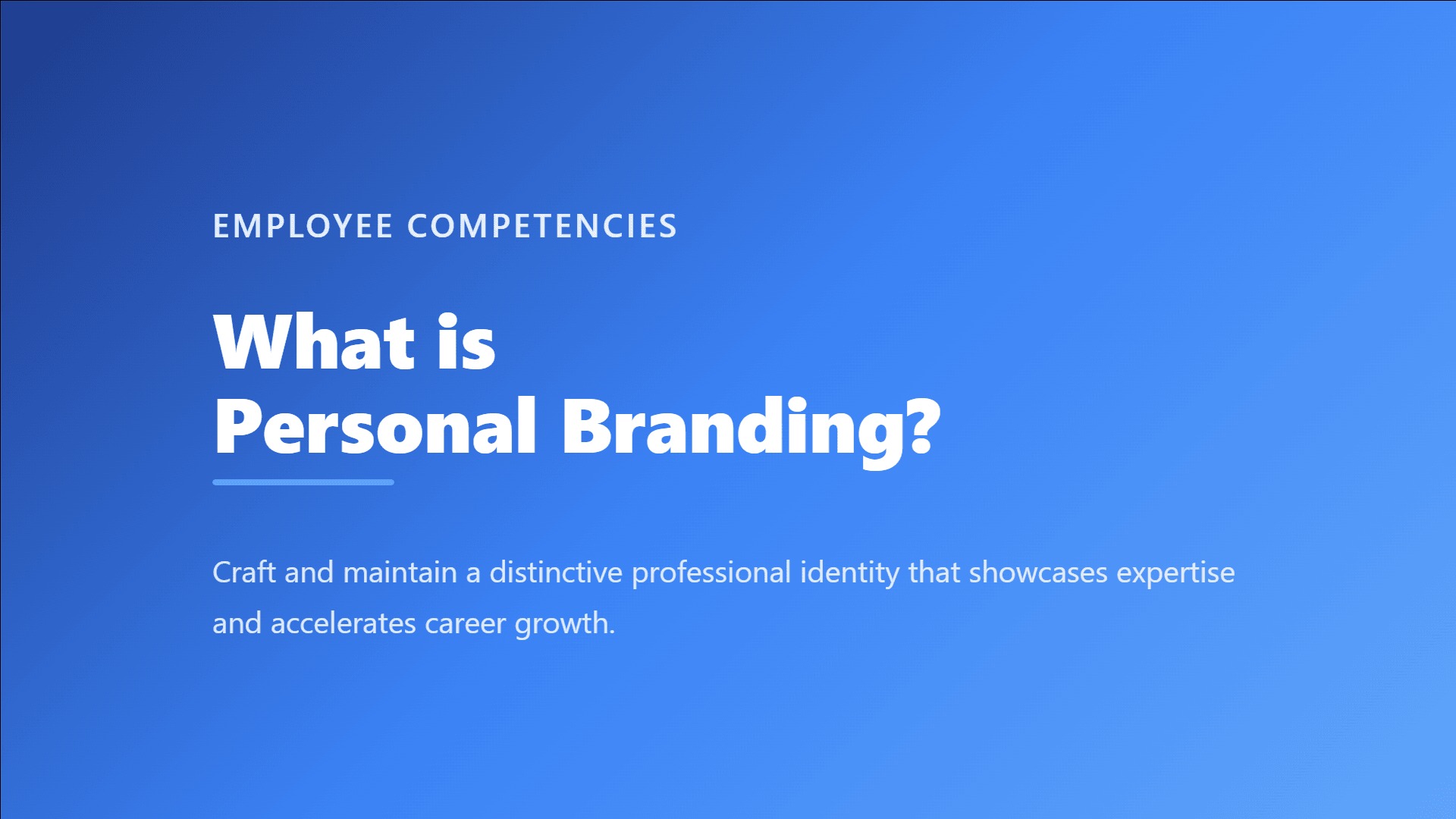 Personal Branding als professionelles Karrierekapital