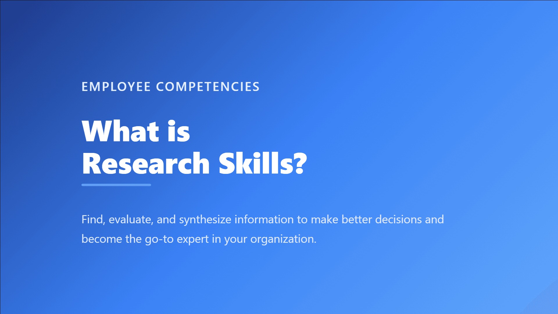 Habilidades de investigación como ventaja competitiva profesional