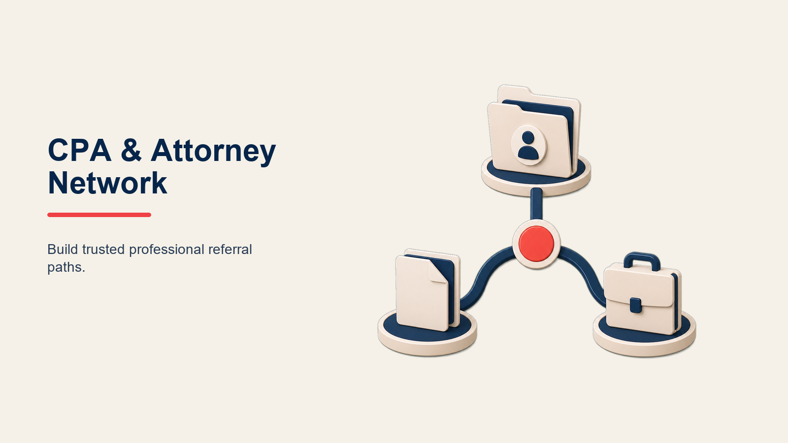 Red de CPAs y Abogados - Construcción de Asociaciones de Referencia Profesional