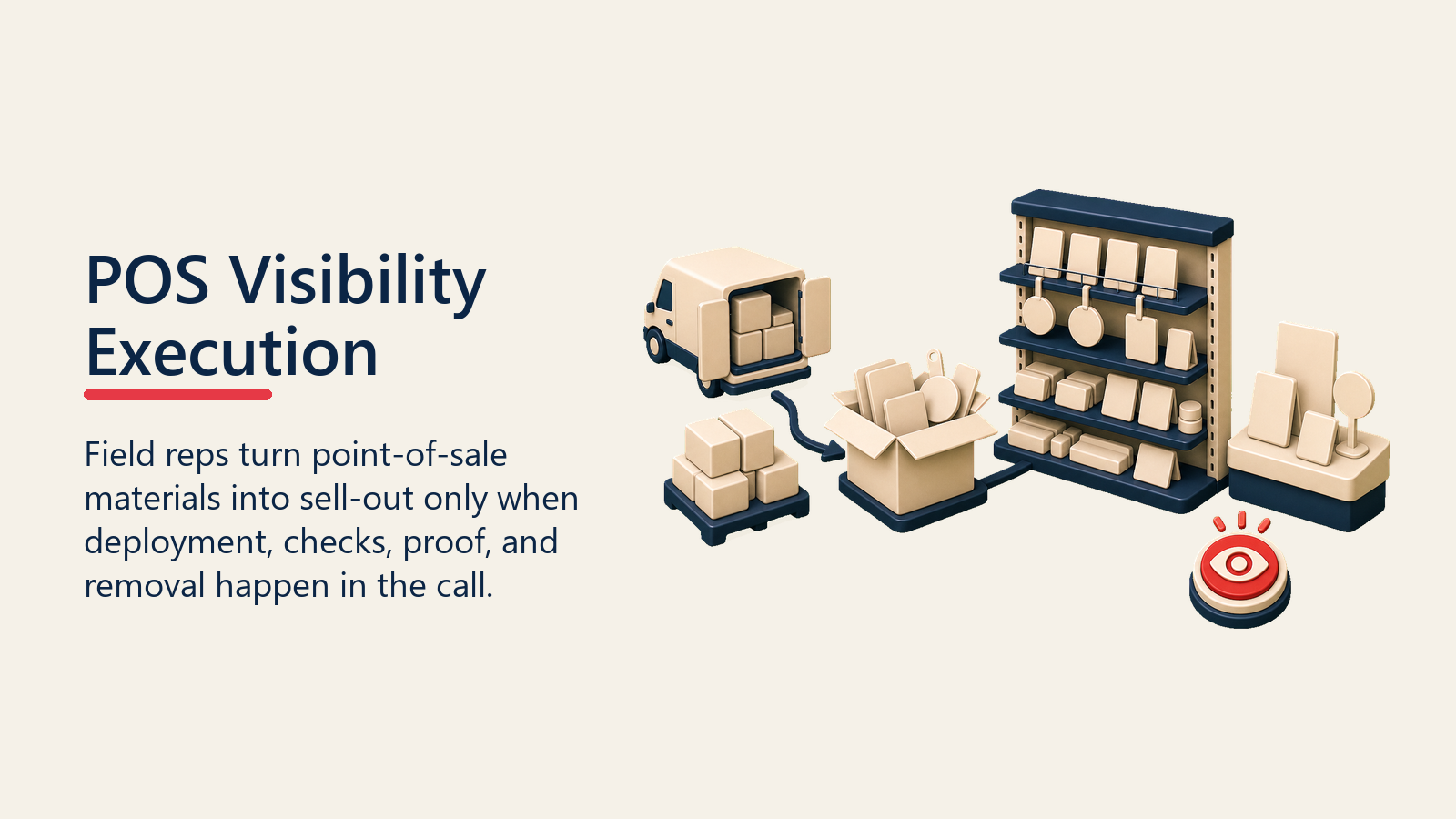 POS Visibility Execution shown as POSM deployment path