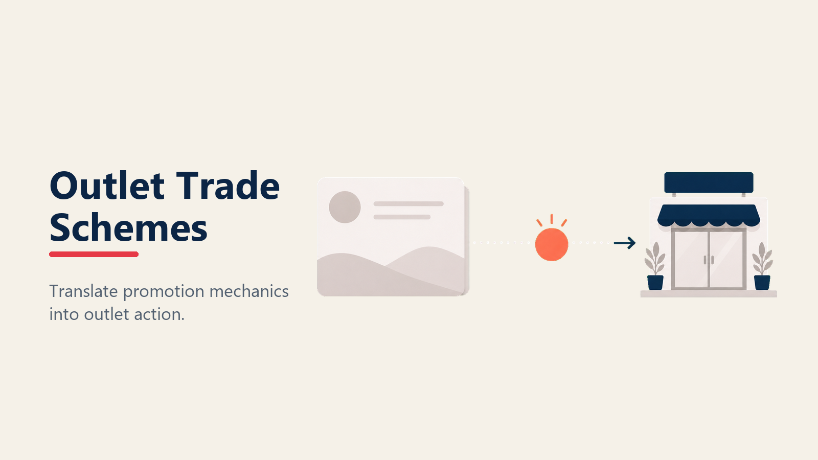How trade schemes work at the FMCG outlet level