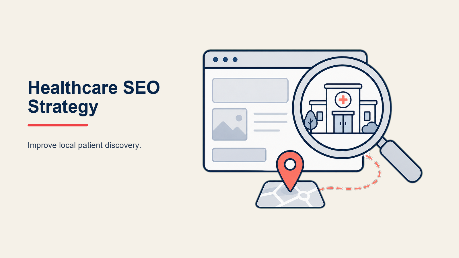 Healthcare SEO戦略：患者検索クエリであなたの診療所をランク付けする