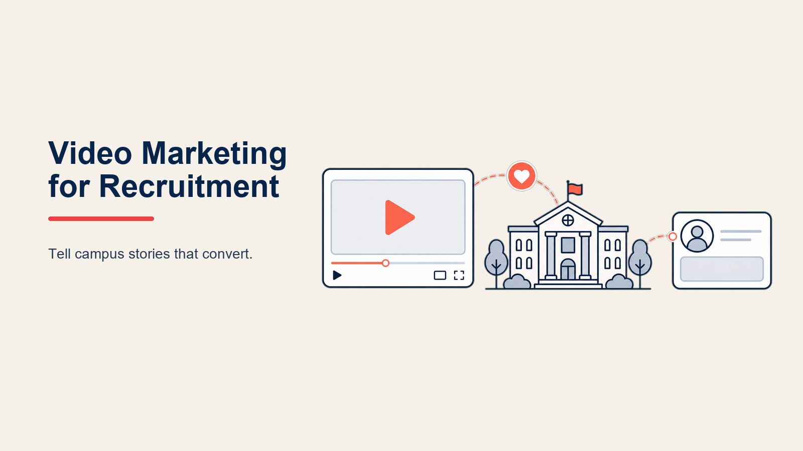 Video Marketing untuk Rekrutmen: Menggunakan Konten Video untuk Menampilkan Institusi Anda dan Mendorong Pendaftaran