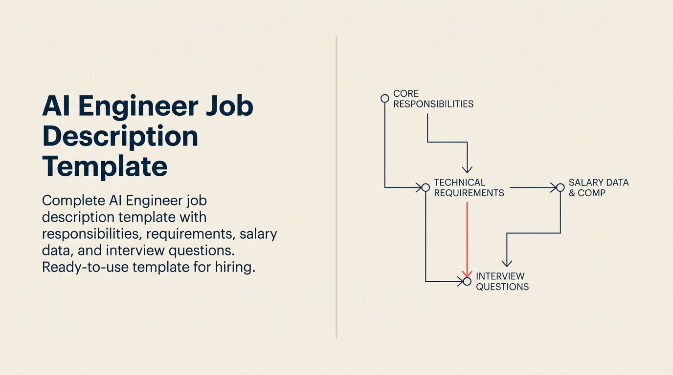 AI Engineer job description shown as a model core fitted into a production application capsule