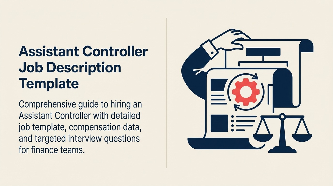Assistant Controller job description shown as an accounting control tower