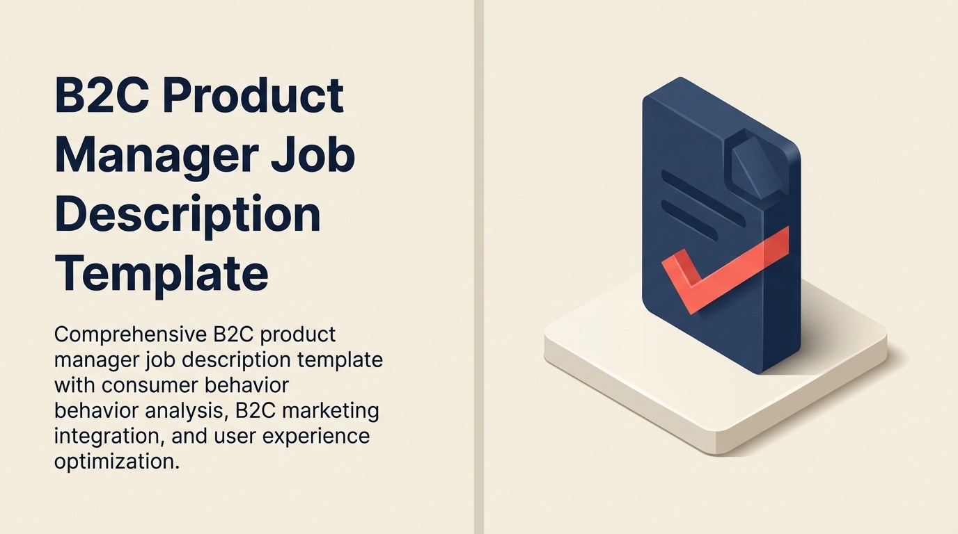B2C Product Manager job description represented by a consumer insight lens shaping a product