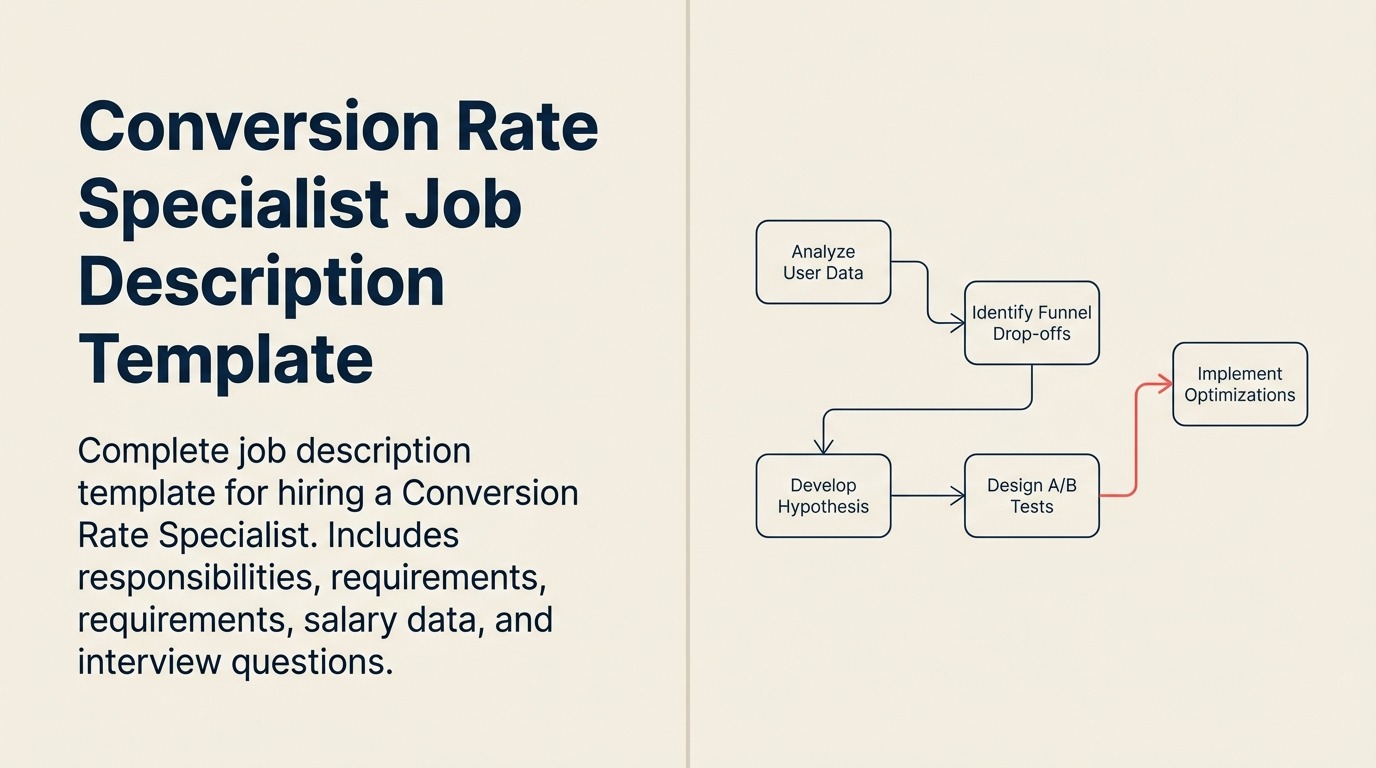 Conversion Rate Specialist focusing user behavior into a completed conversion through an experiment lens