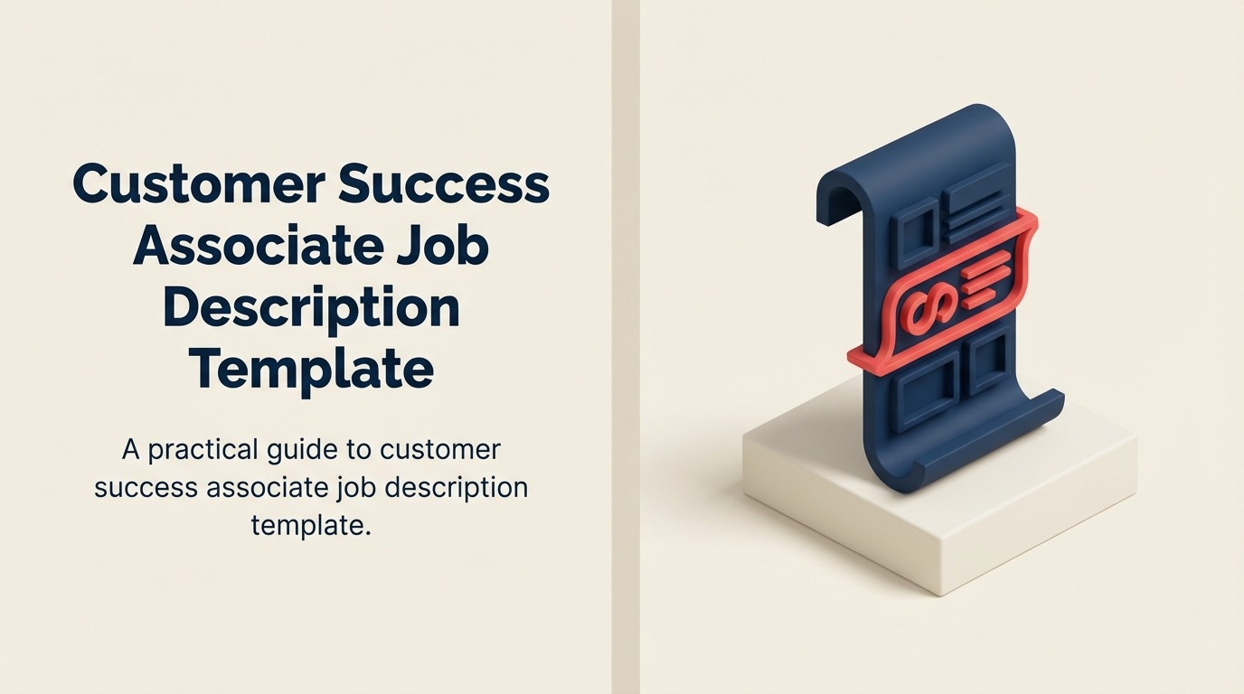 Customer Success Associate Job Description illustrated with guided customer adoption bridge