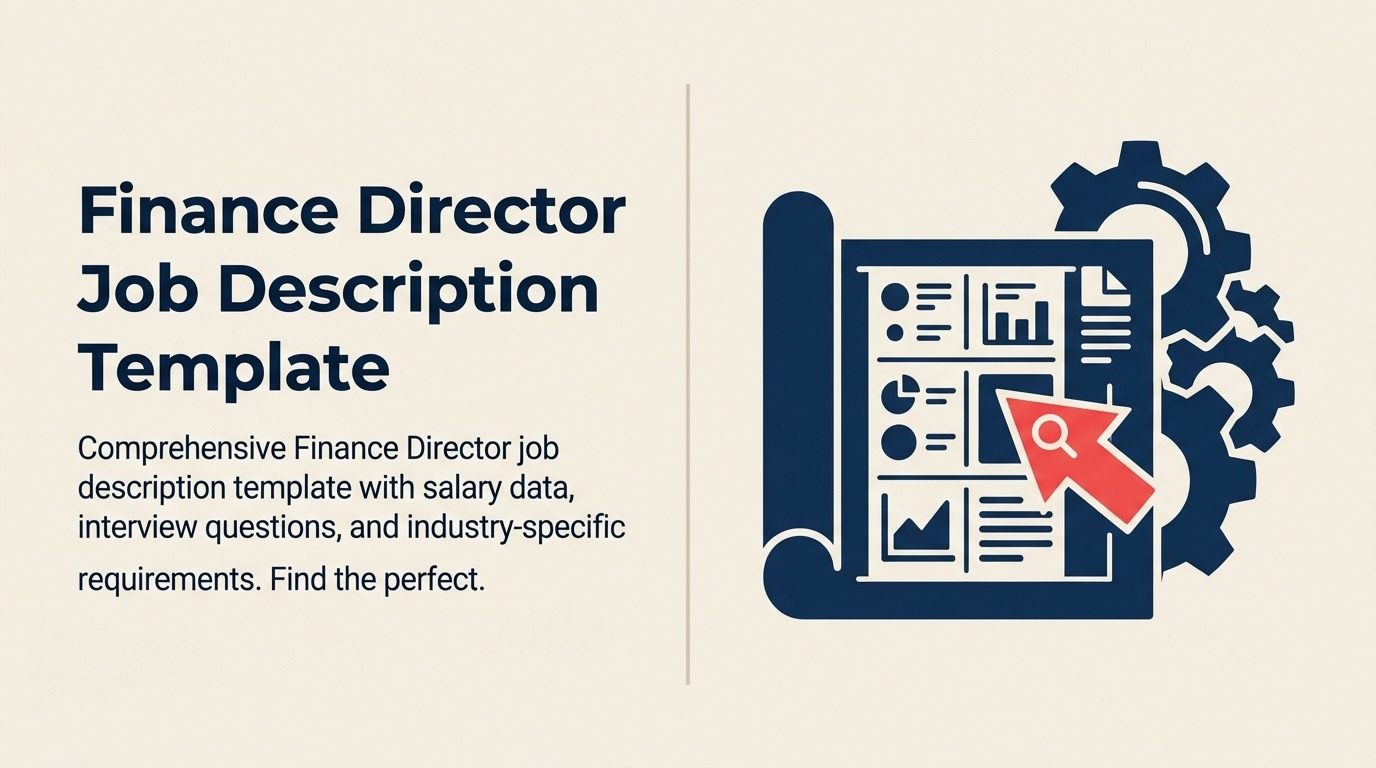Finance Director job description illustrated by a financial keel stabilizing strategic growth