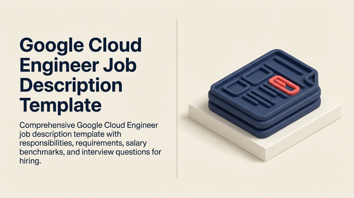 Google Cloud Engineer Job Description illustrated with cloud engineering control pod