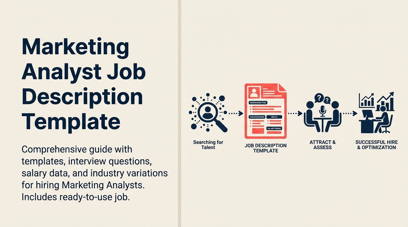 Marketing Analyst job description illustrated by a data sieve producing a clear insight