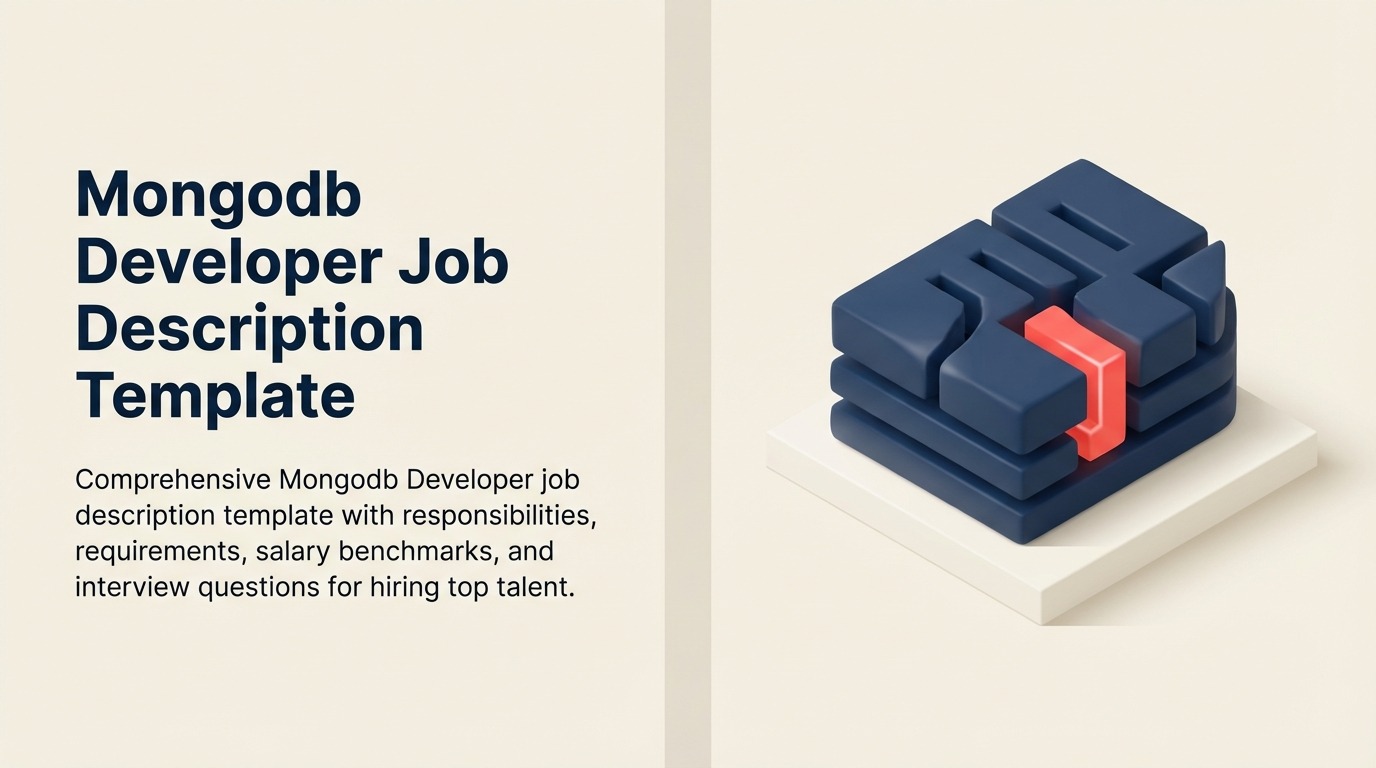 MongoDB Developer Job Description illustrated with document query lens