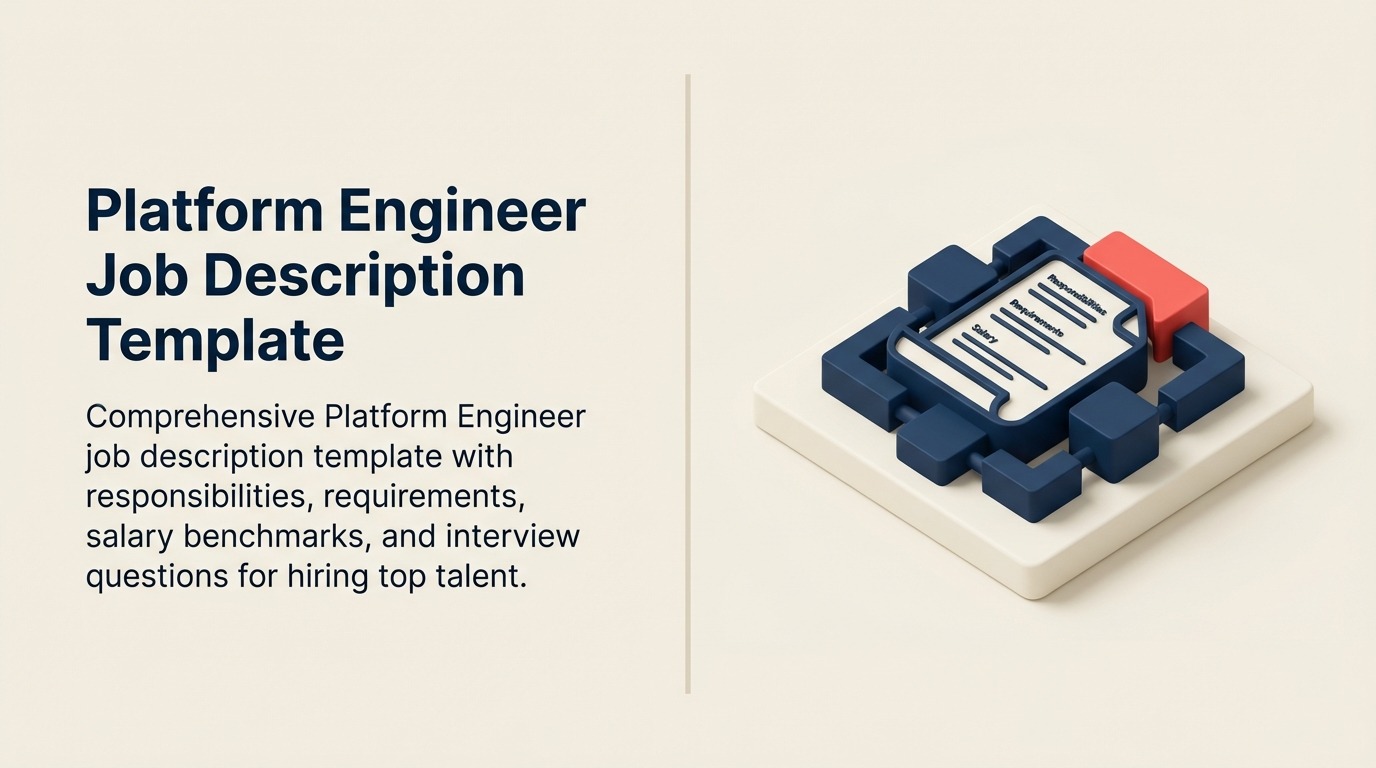 Platform engineer job description shown as a self-service bridge over infrastructure complexity