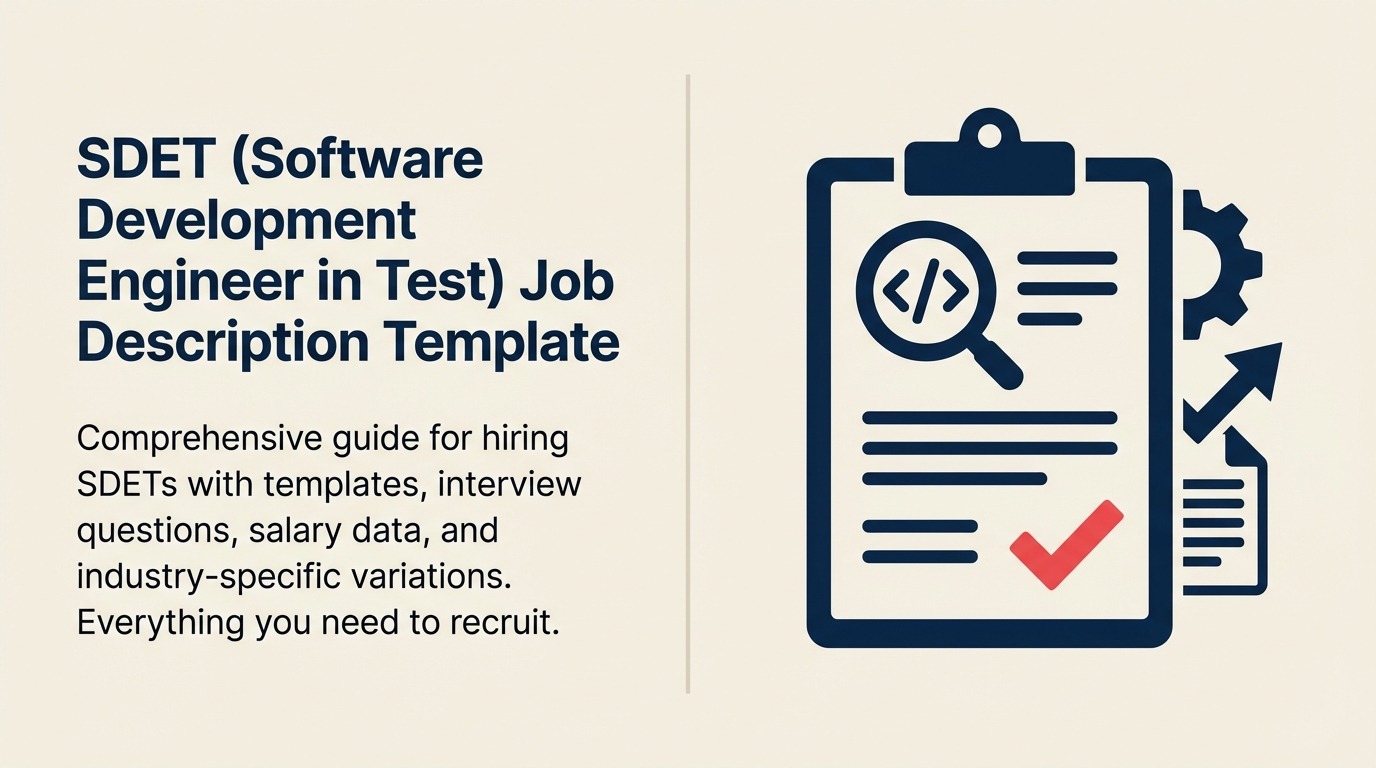 Templat Deskripsi Pekerjaan SDET (Software Development Engineer in Test) - Panduan Rekrutmen Lengkap 2026