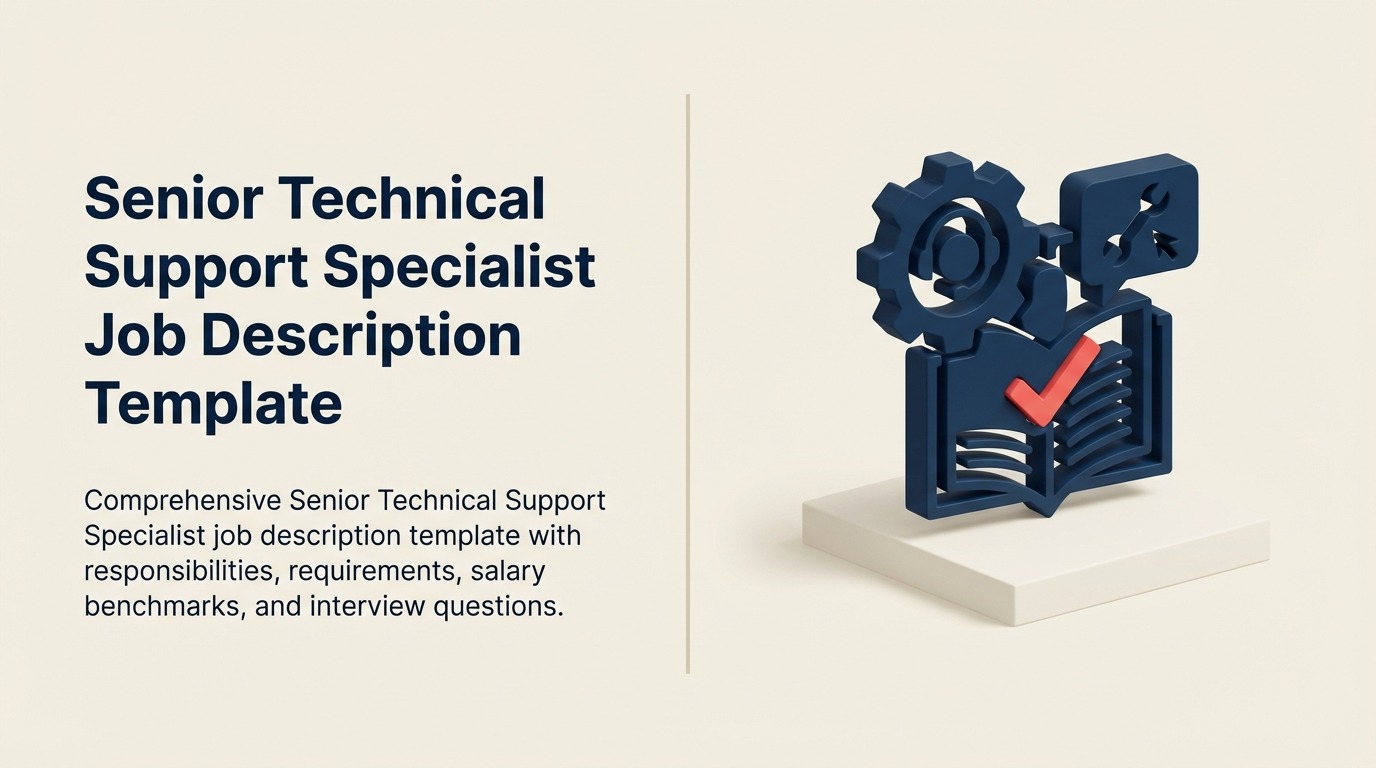 Senior Technical Support Specialist job description shown as a beacon resolving complex technical signals