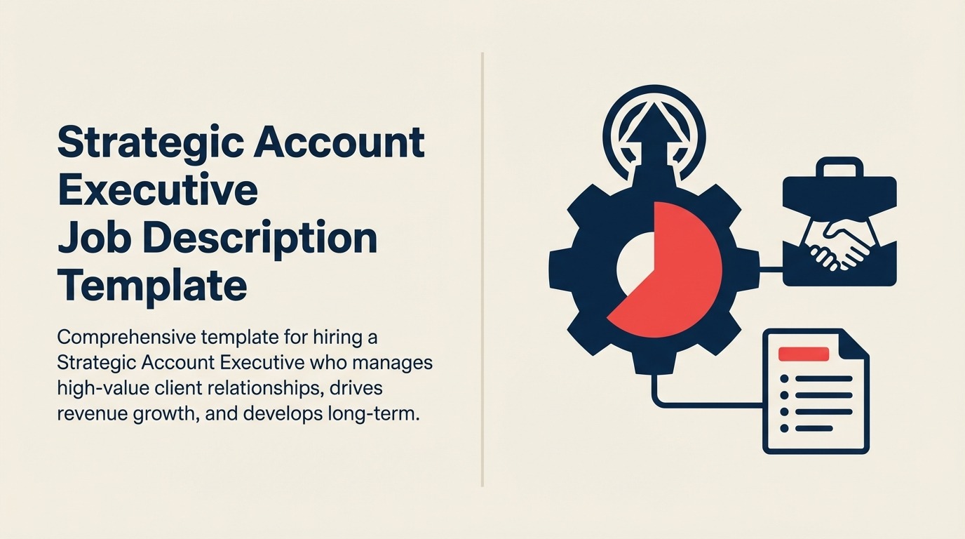 Strategic account executive job description shown as a relationship causeway connecting complex buying groups
