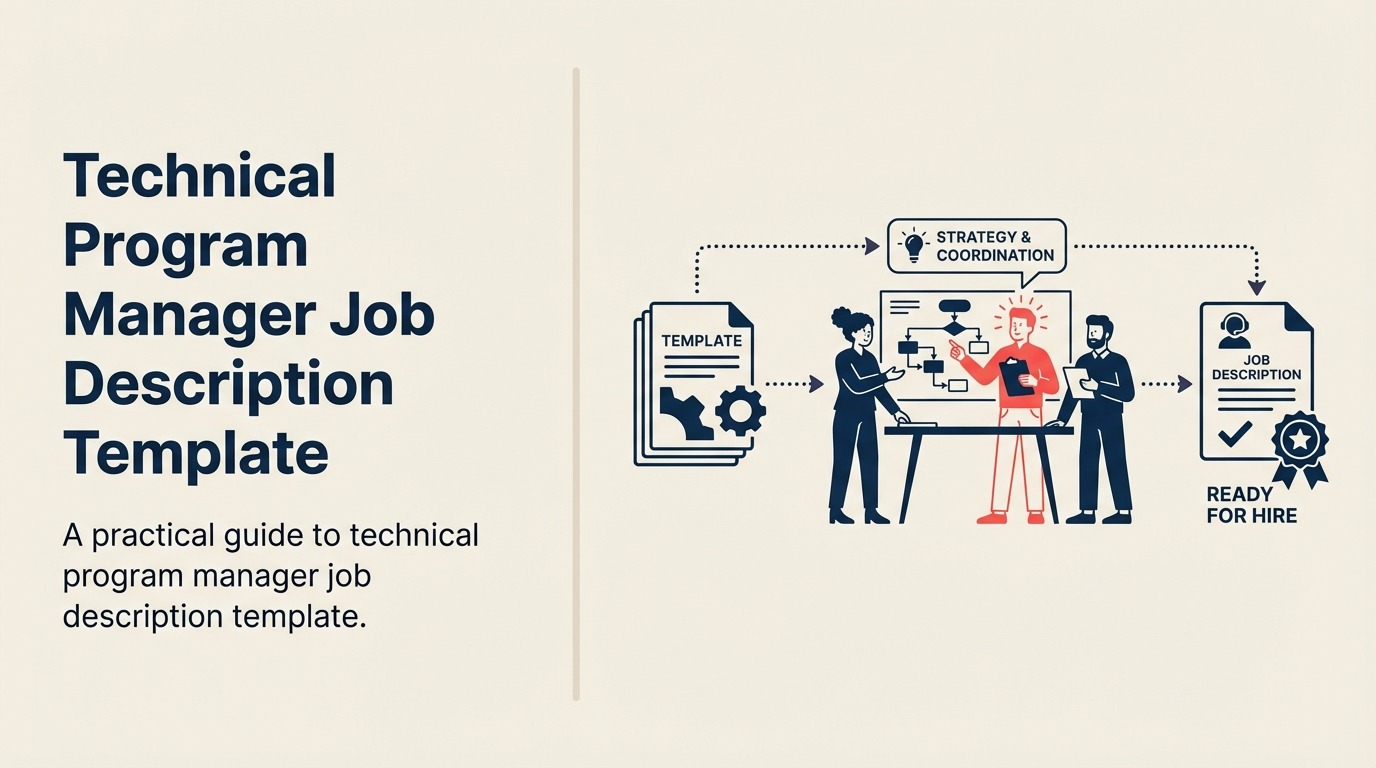 Technical Program Manager Job Description illustrated with architecture bridge