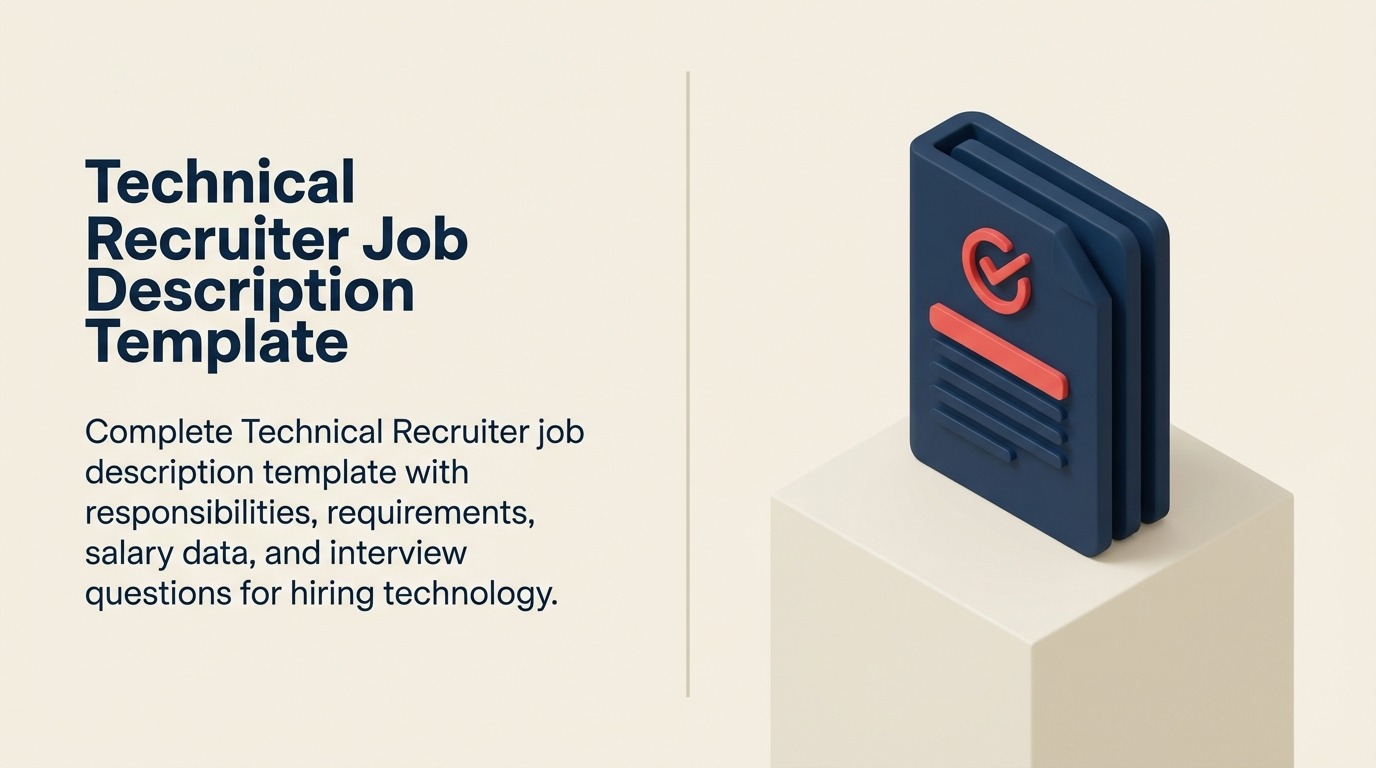 Technical Recruiter job description shown as a calibrated magnet matching engineering talent