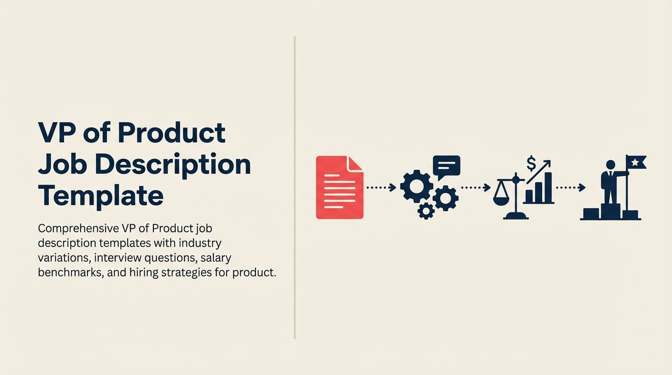 VP of Product Job Description illustrated with portfolio steering compass