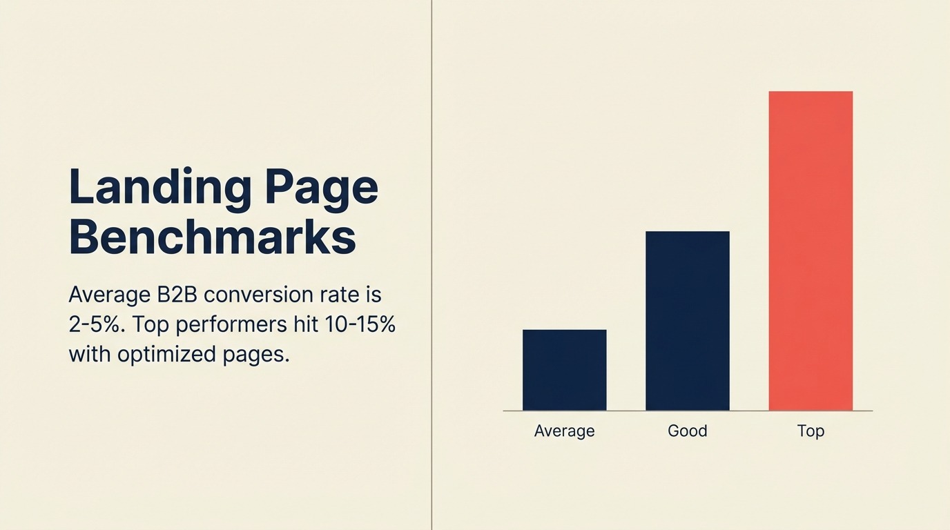 Benchmarks de Landing Page