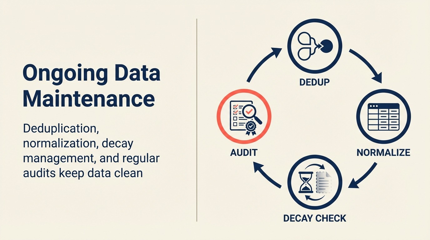 Processos de Manutencao Continua de Dados