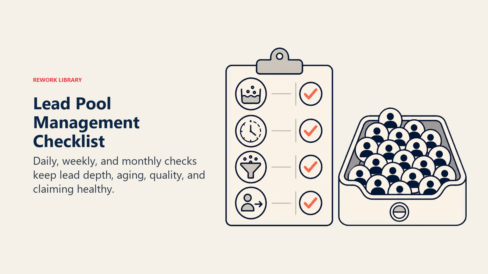 Pool Management Checklist