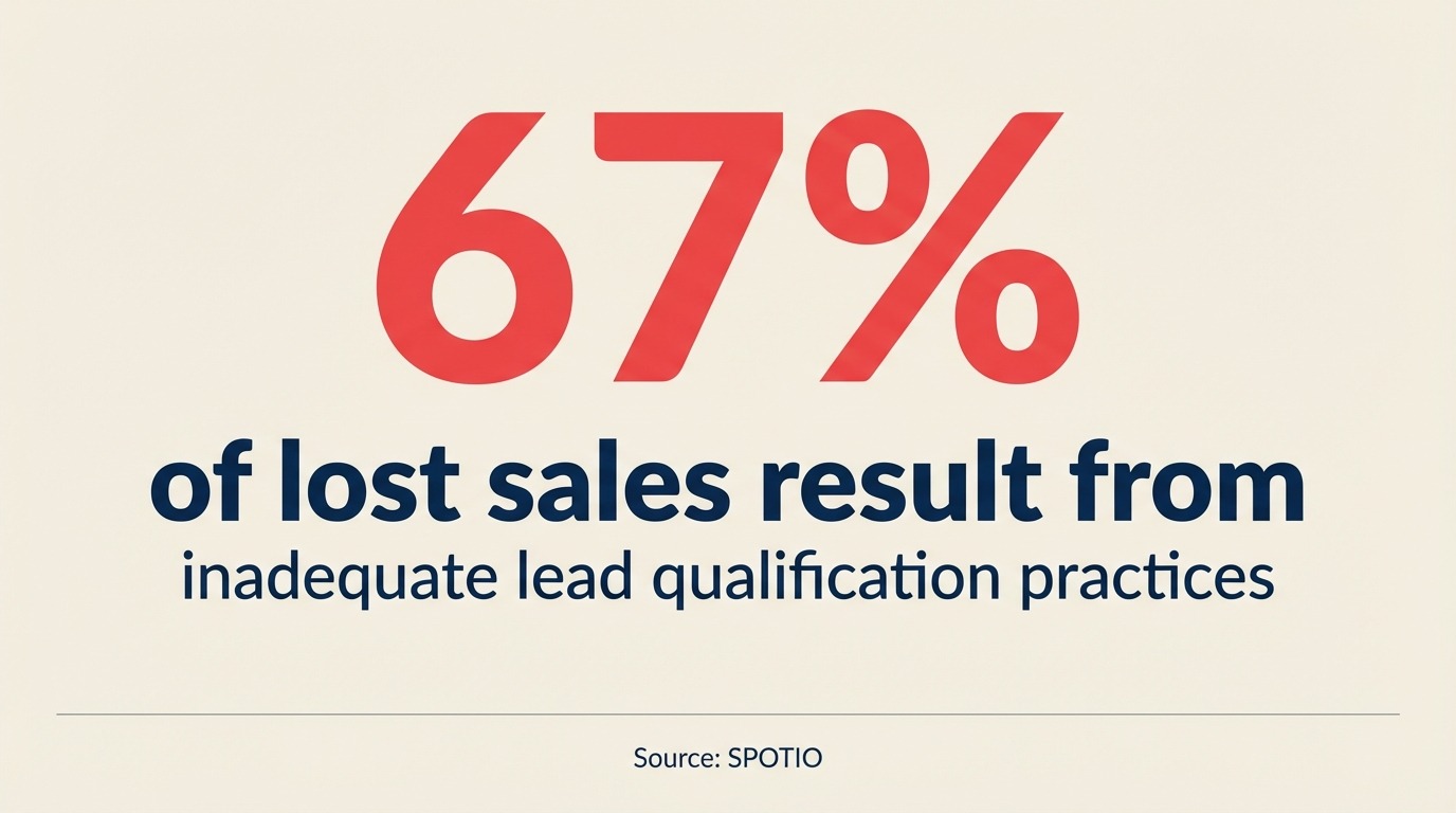Estatística Chave de Frameworks de Qualificação de Leads