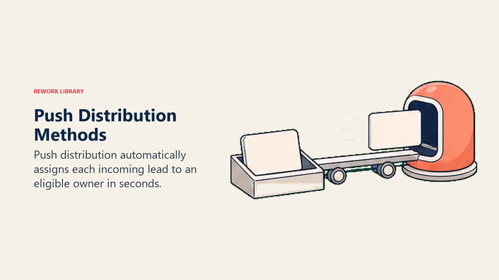 Distribuicao Push: Metodos Automaticos de Atribuicao de Leads - Guia 2026